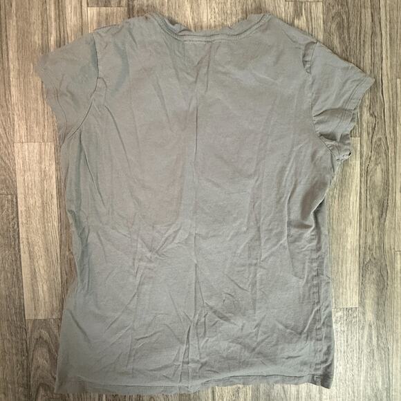 Splendid Couture Girls XXL Gray Winged Heart Graphic Tee Angel Wings Shirt - Picture 2 of 5